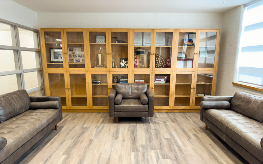 Multipurpose room four at Broadlands Community Recreation Centre.