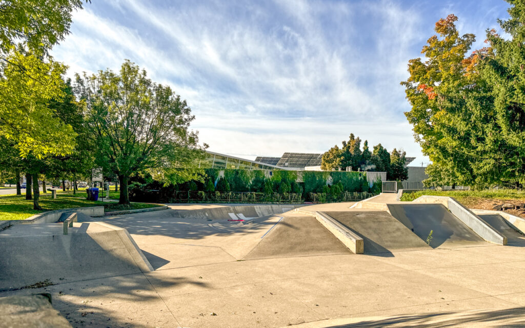 Skateboard Park at Cummer Park Community Recreation Centre